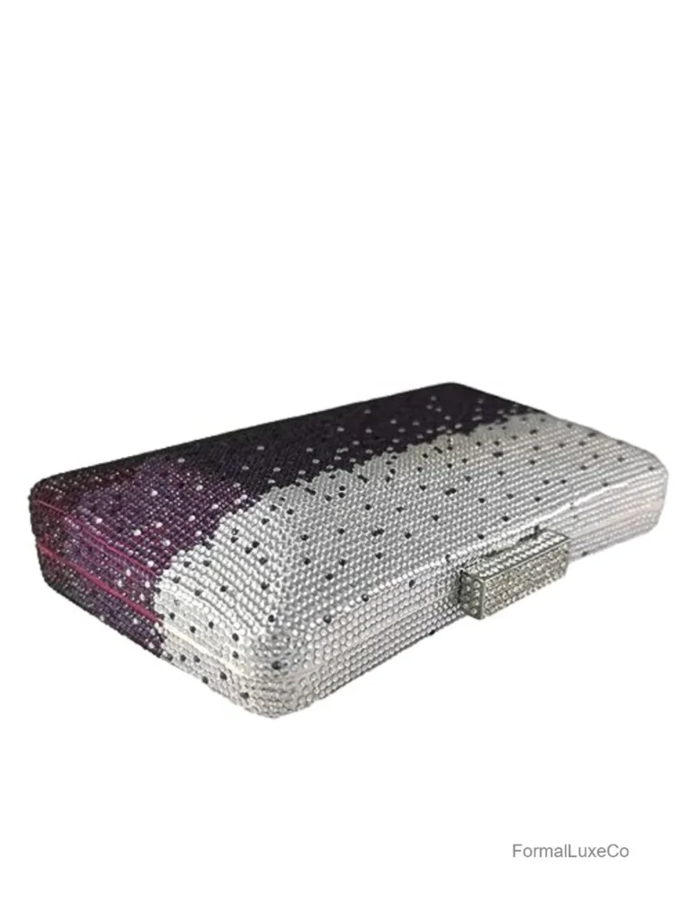 Rhinestone Evening Clutch Purse with Detachable Chain Strap for Party Dinner